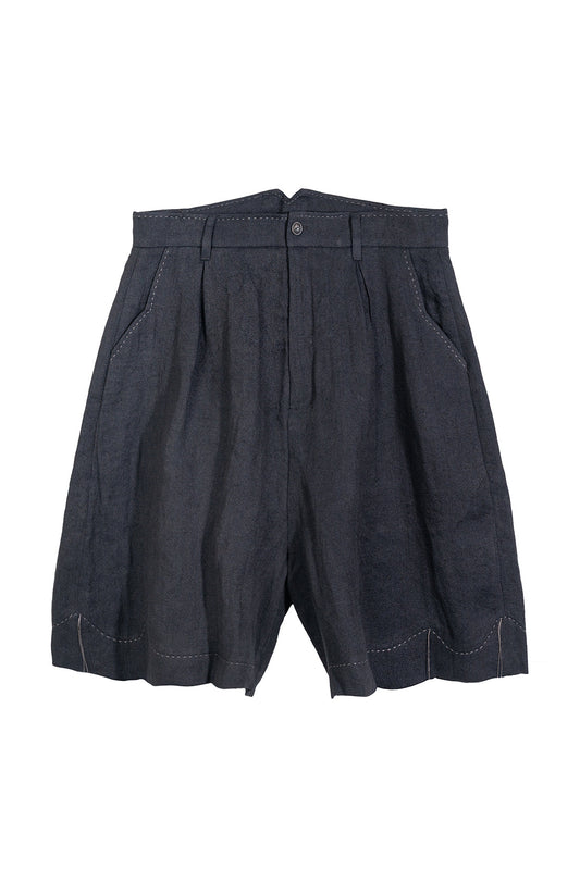 Pleated Shorts