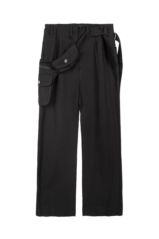 Linen Waist Bag Trousers