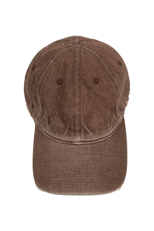 Damaged Denim Cap