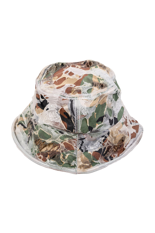 Burnt Bio Army Bucket Hat