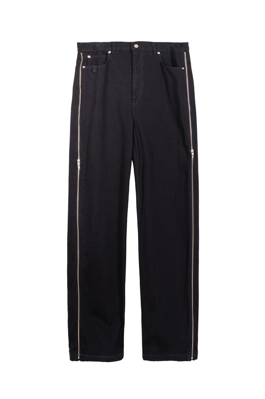 SIDE ZIP JEANS