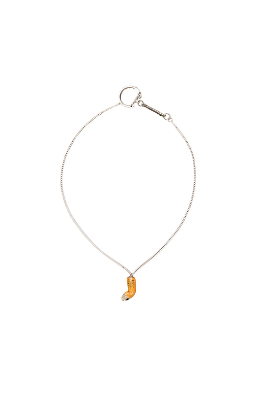 Cigarette BUTT Necklace  - Orange 17 inch