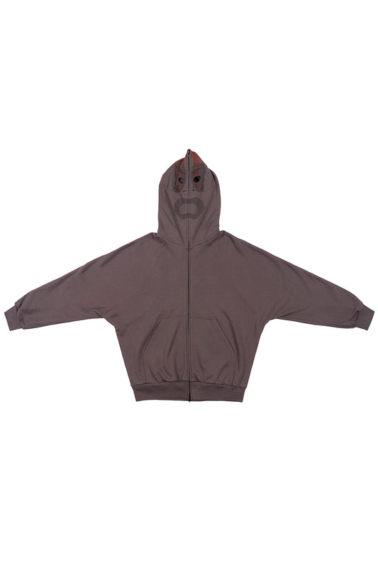 TN1 CLOWN HOODIE LIMITED (GREY PURPLE)