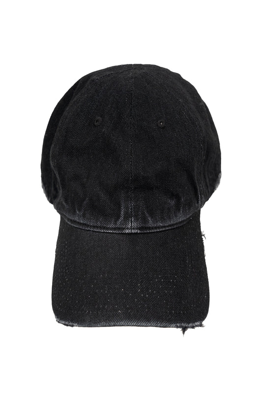 Damaged Denim Cap