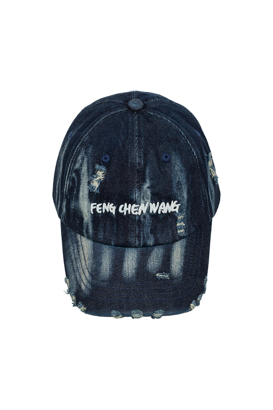 Gradient Tie Dye Denim Cap