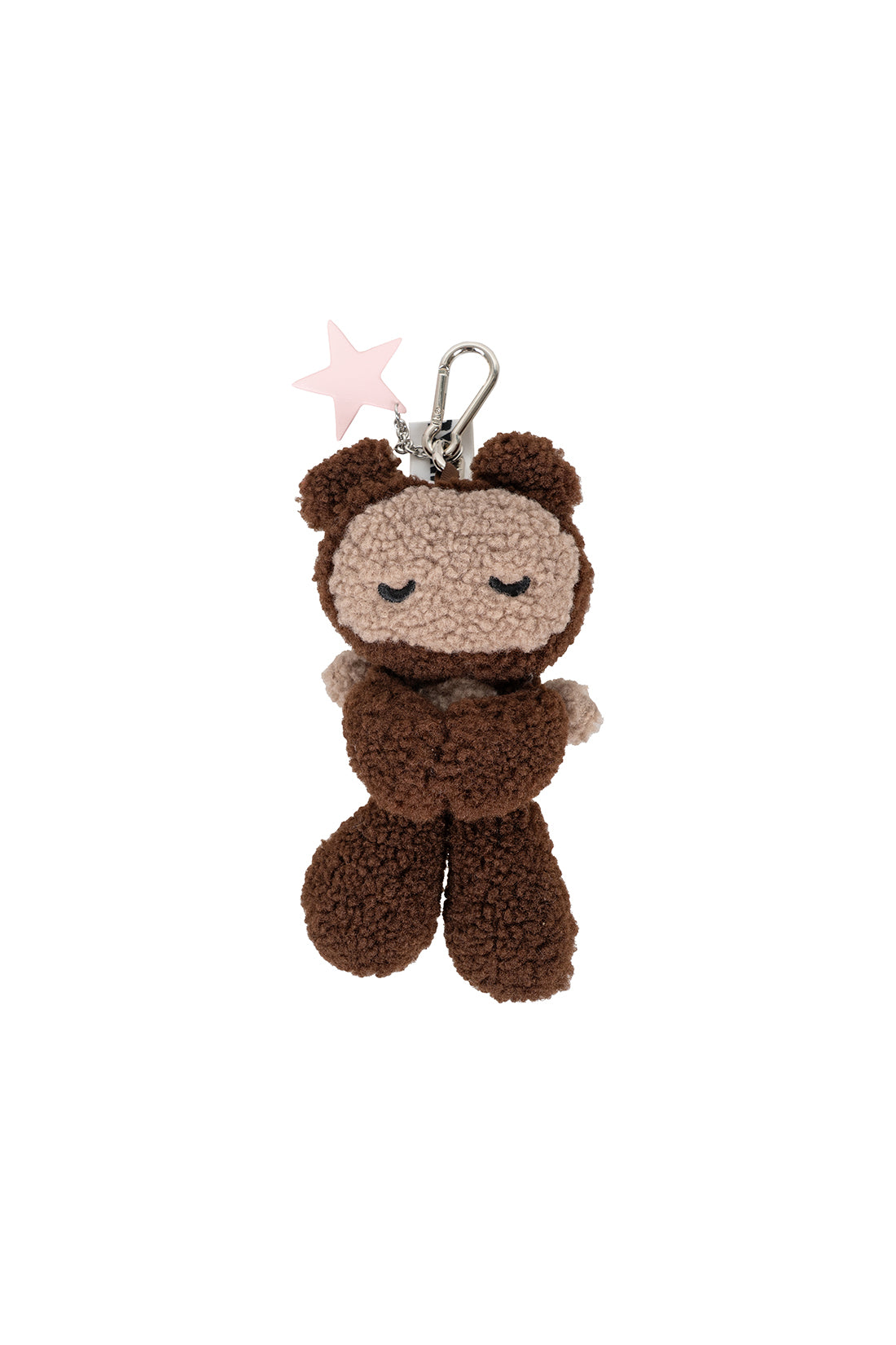 BUMPY ANGEL TEDDY PLUSH KEYCHAIN