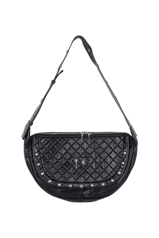 Chopper Quilted Messenger Bag