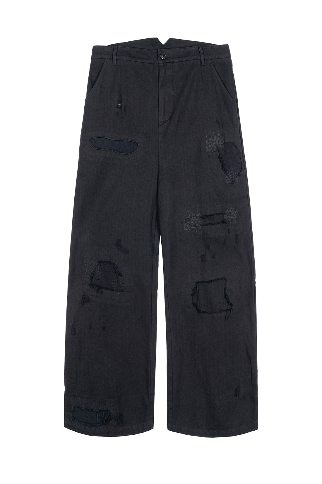 Distressed Work Pants
