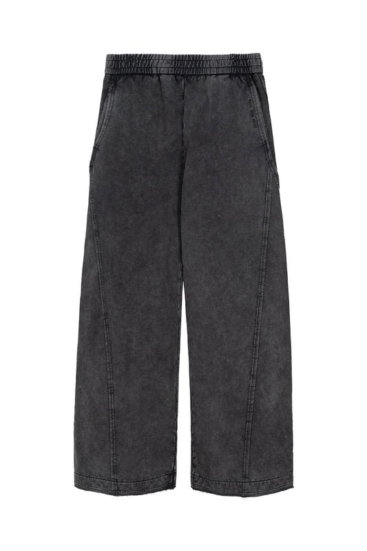 Patched Trim Sweatpants