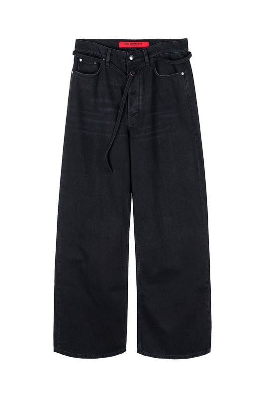 DOWN TO EARTH'' WIDE LEG JEAN