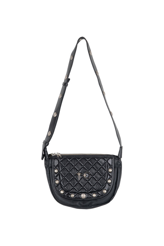 Chopper Quilted Mini Messenger Bag