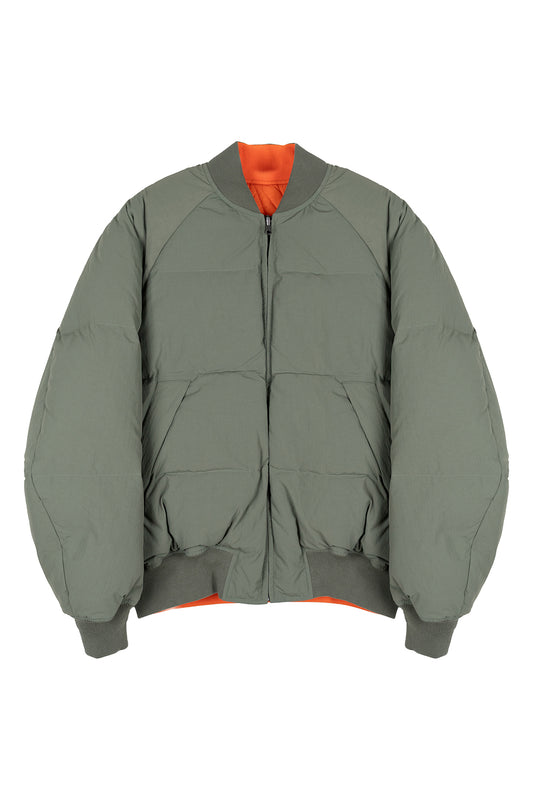 REVERSIBLE BOMBER JACKET