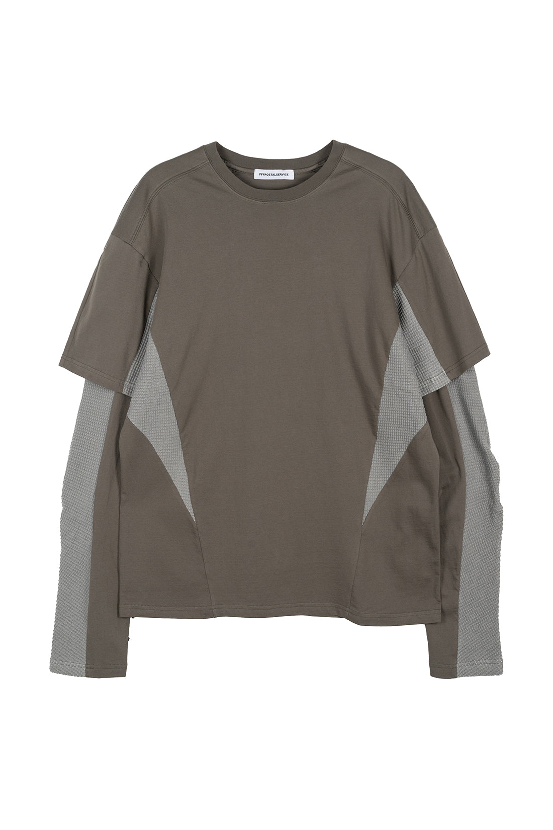 Diffraction Knit Layered Longsleeve