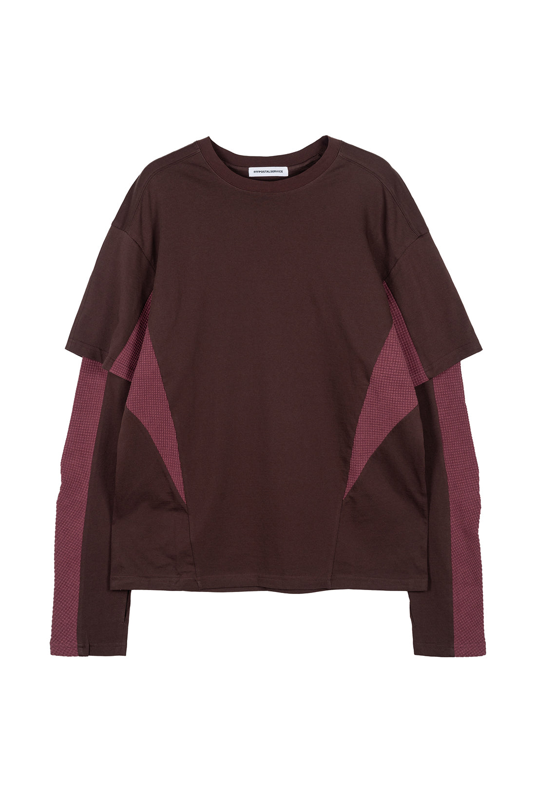 Diffraction Knit Layered Longsleeve