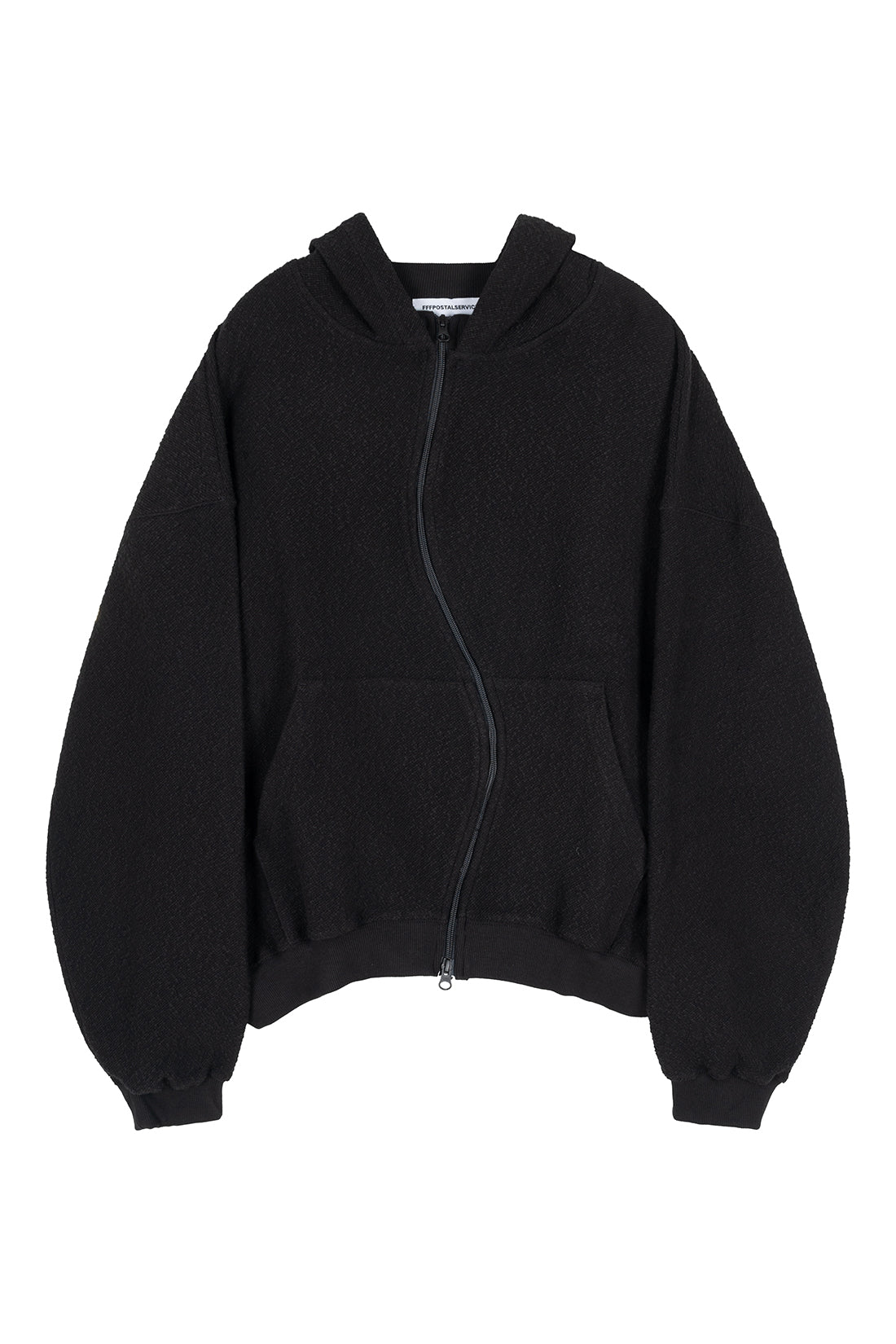 RH Curved Zip Up Hoodie