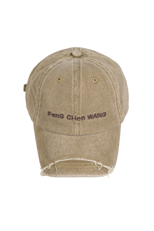 Green baseball cap