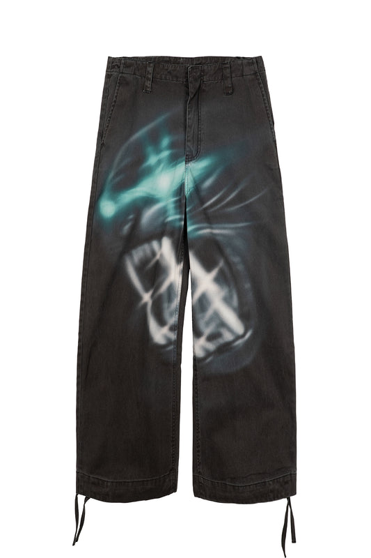 PRINTED JEANS