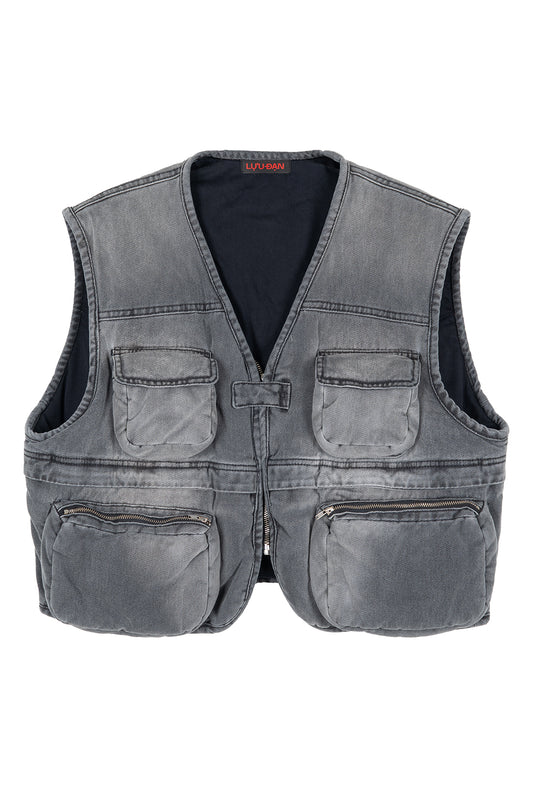 WADDED CARGO VEST