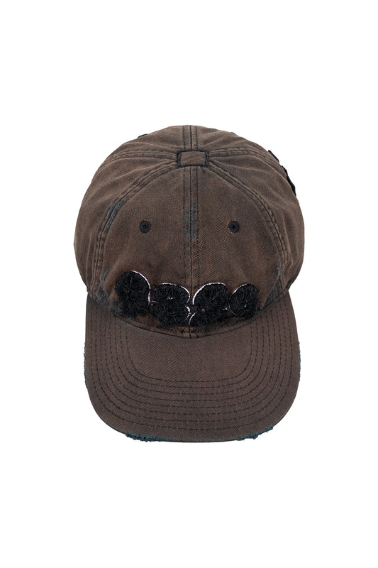 DISTRESSED LOGO CAP